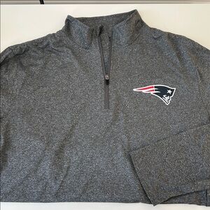 NFL New England Patriots Patriots men’s 1/4 zip  sweatshirt